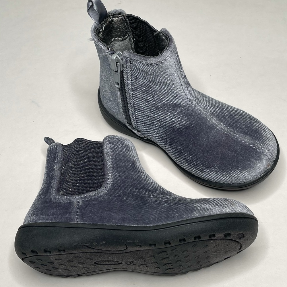 Carter’s France 2 Velvet Chelsea Boot Ankle Bootie
